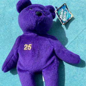 Mark McGwire Beanie Bear # 25 plush stuffed Animal With Tags
